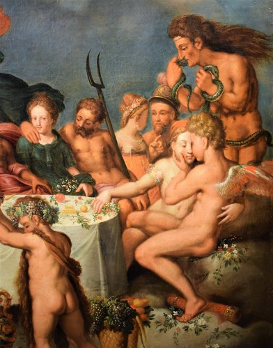 Renaissance - Le banquet des Dieux, Maître maniériste flamand fin XVIe